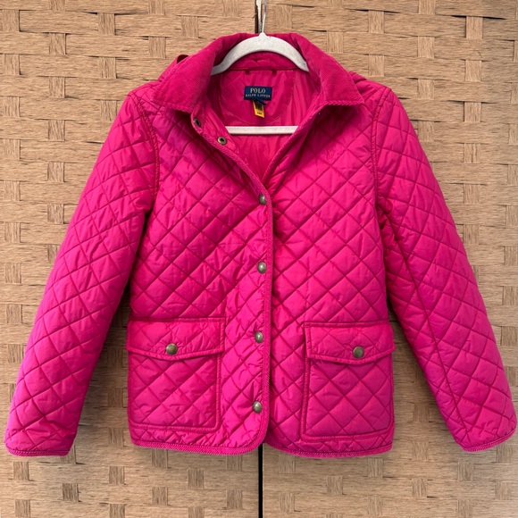 RALPH LAUREN POLO Audrey Quilted Collared Jacket - Picture 1 of 7